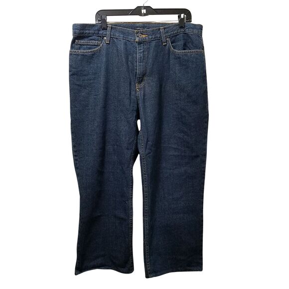 Van Heusen Men’s Straight Leg Blue Jeans Size 36X26 - Picture 1 of 4